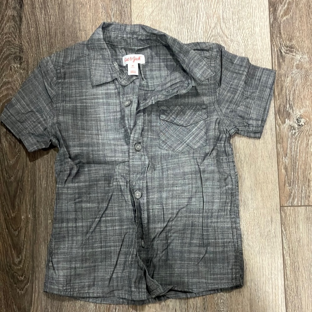 Cat and Jack polo grey